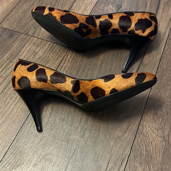 Talbots cow hide Leopard pump 8.5 - Picture 6 of 7